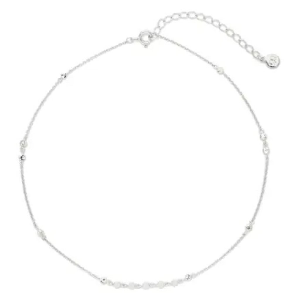 gorjana Chloe Mini Choker One Size, SILVER